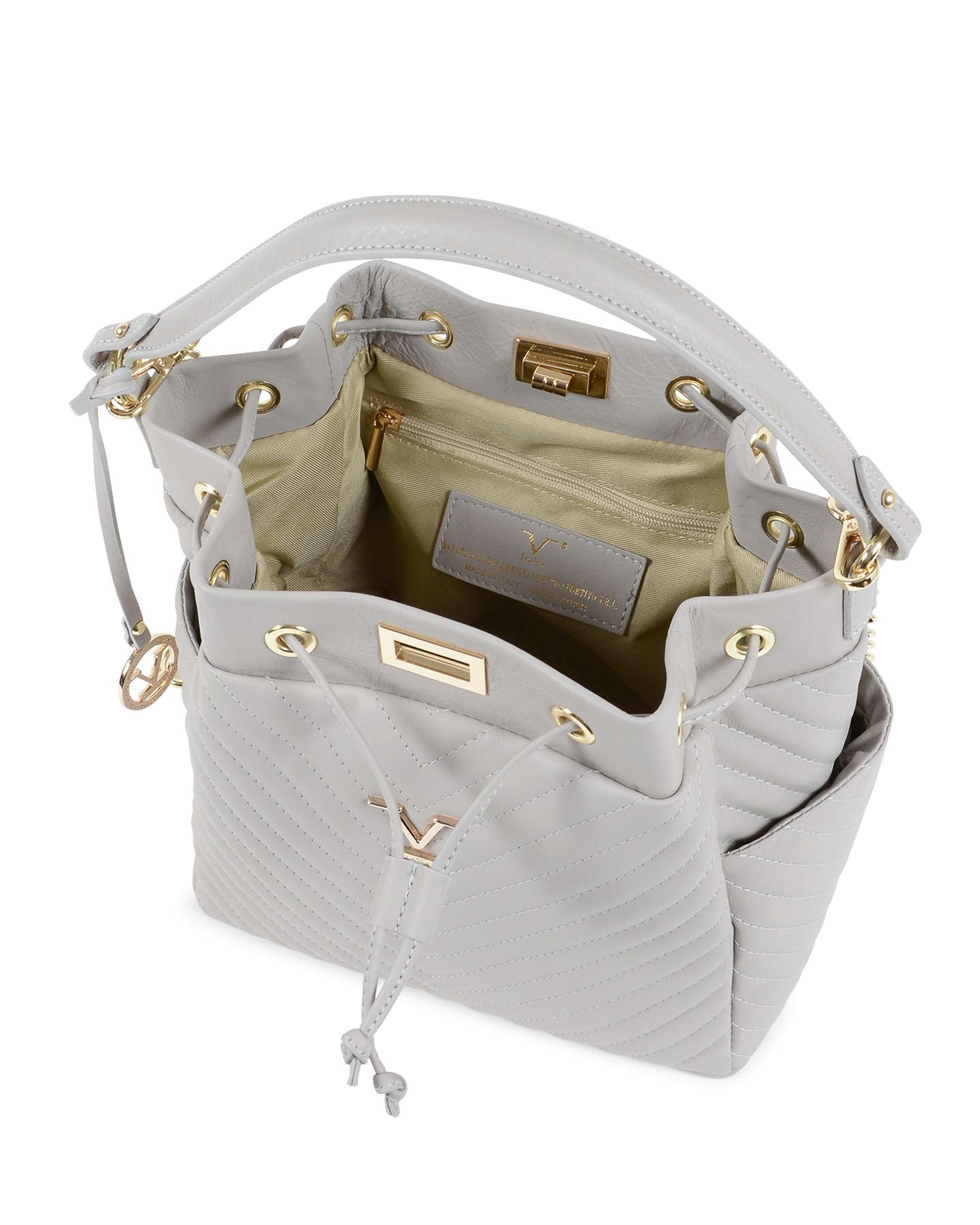 V Italia Borsa a tracolla da donna grigia BH10272 52 SAUVAGE GRIGIO