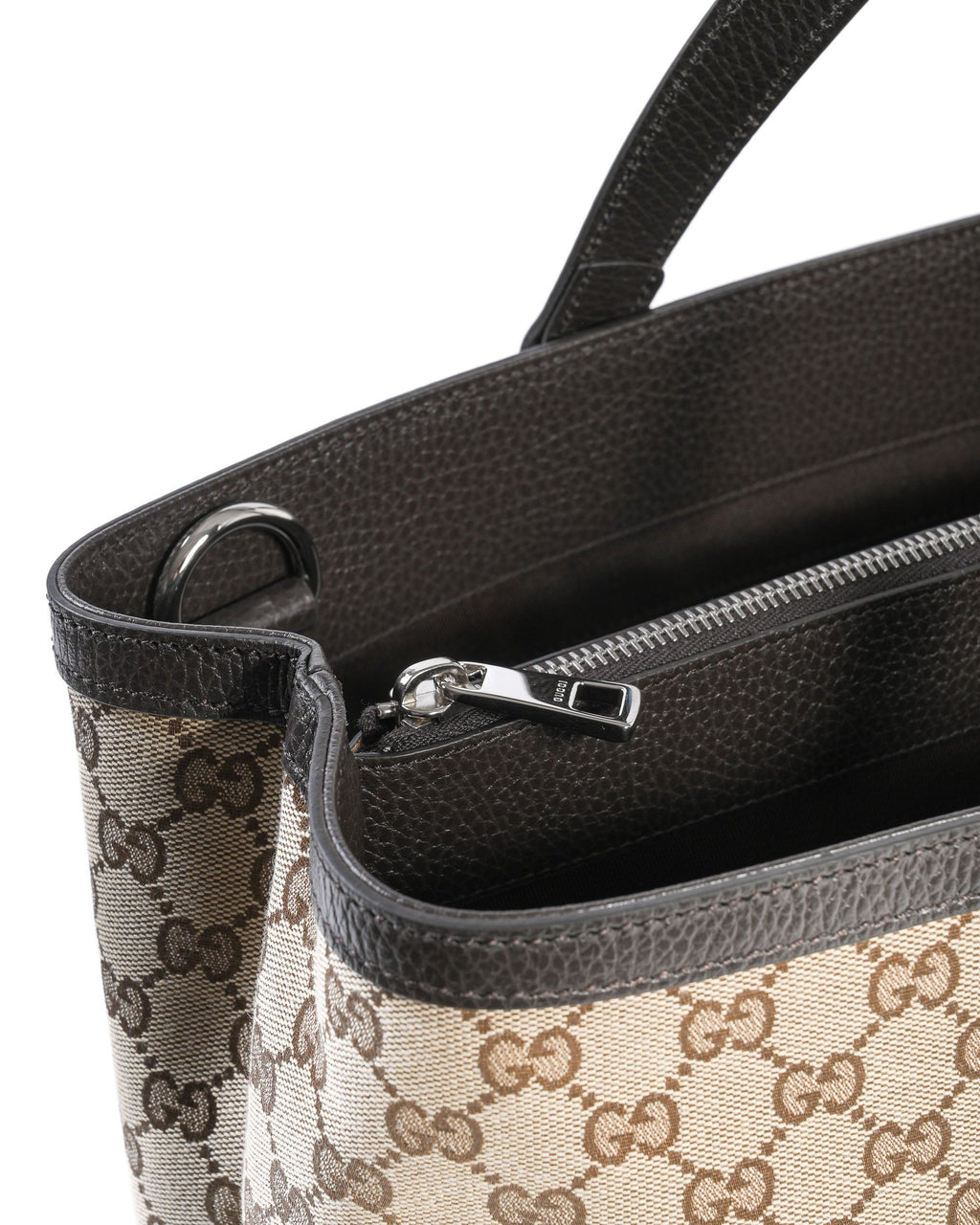 Gucci GG Original borsa shopper in tela con cerniera 449169 KY9KN 9896