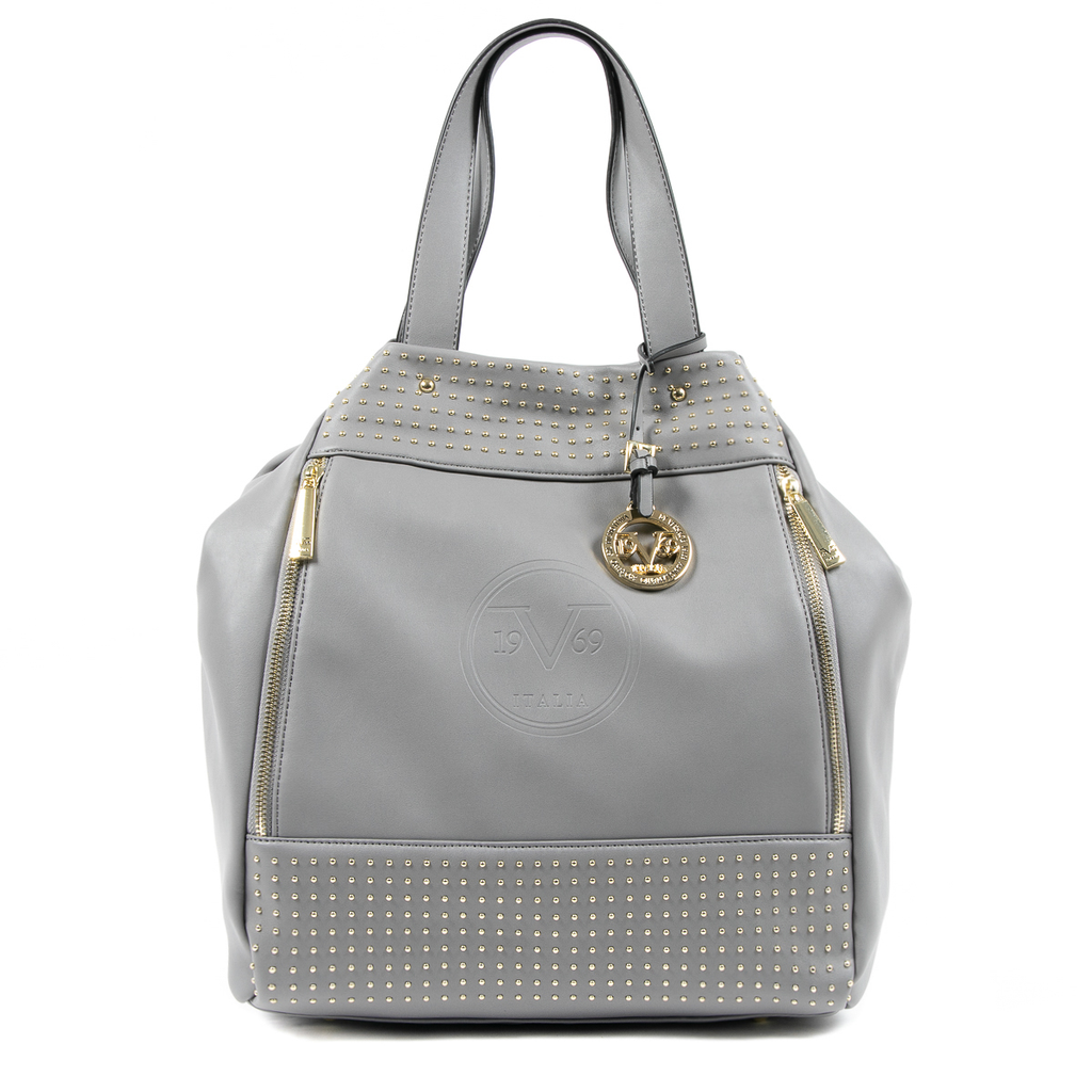 V 1969 Italia Borsa da donna grigia OLIVIA