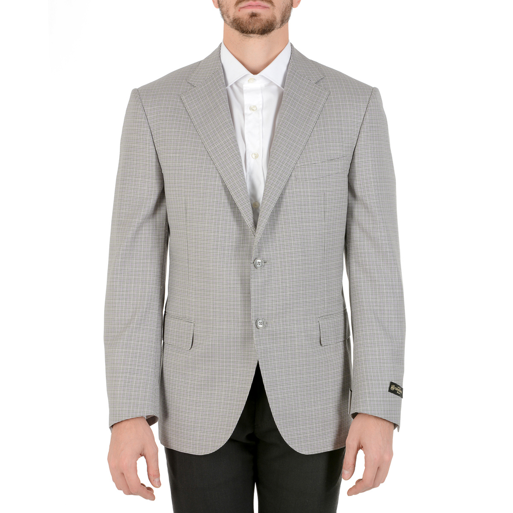 Corneliani Giacca Uomo Maniche Lunghe Grigio Chiaro