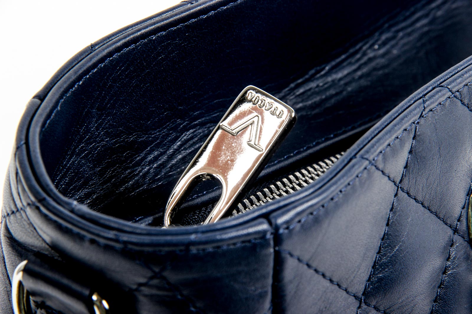 V 1969 Italia Borsa da donna V011 S BLUE JEANS
