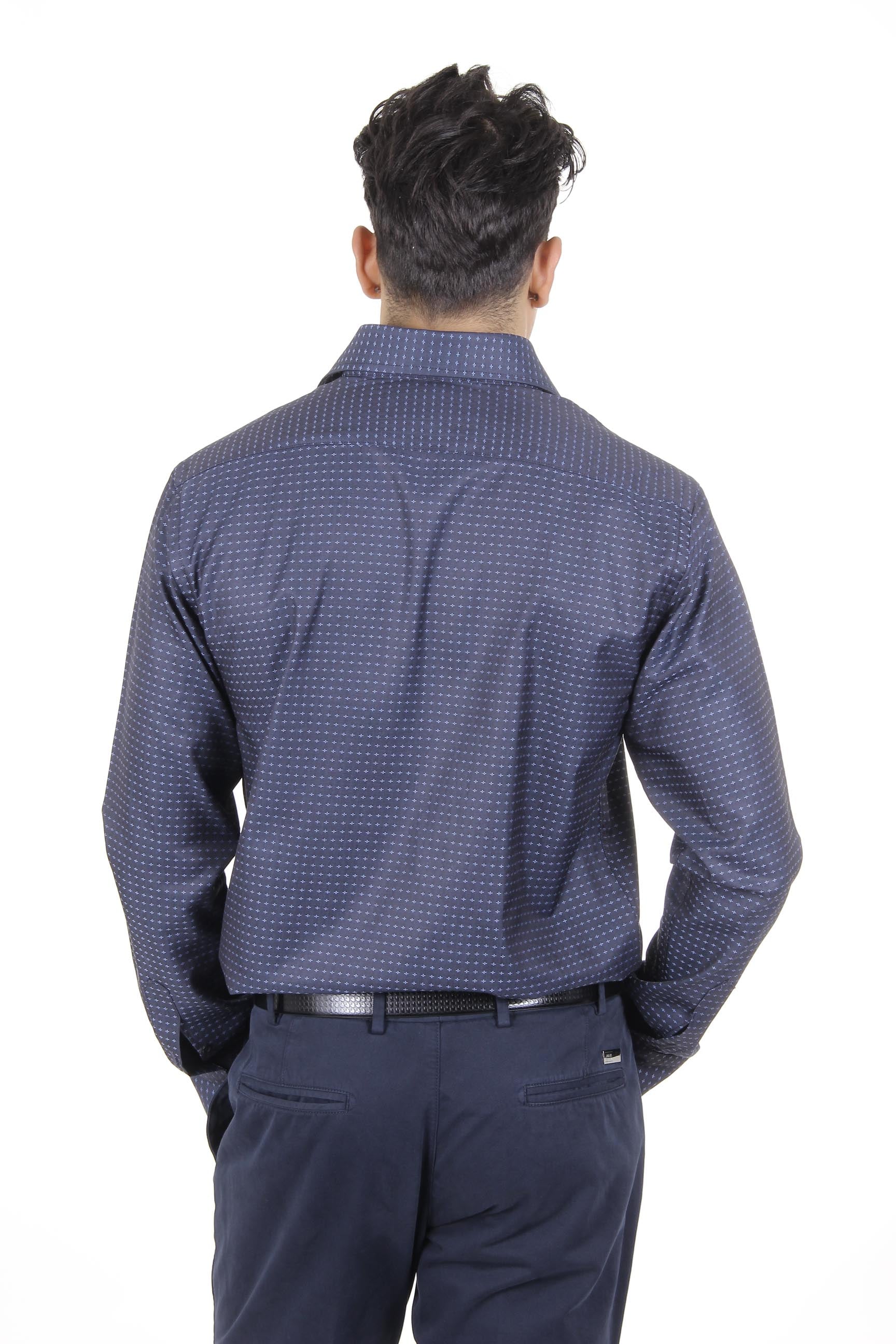 V 1969 Italia Camicia Uomo Modern Classic Fit 377 ART. 417