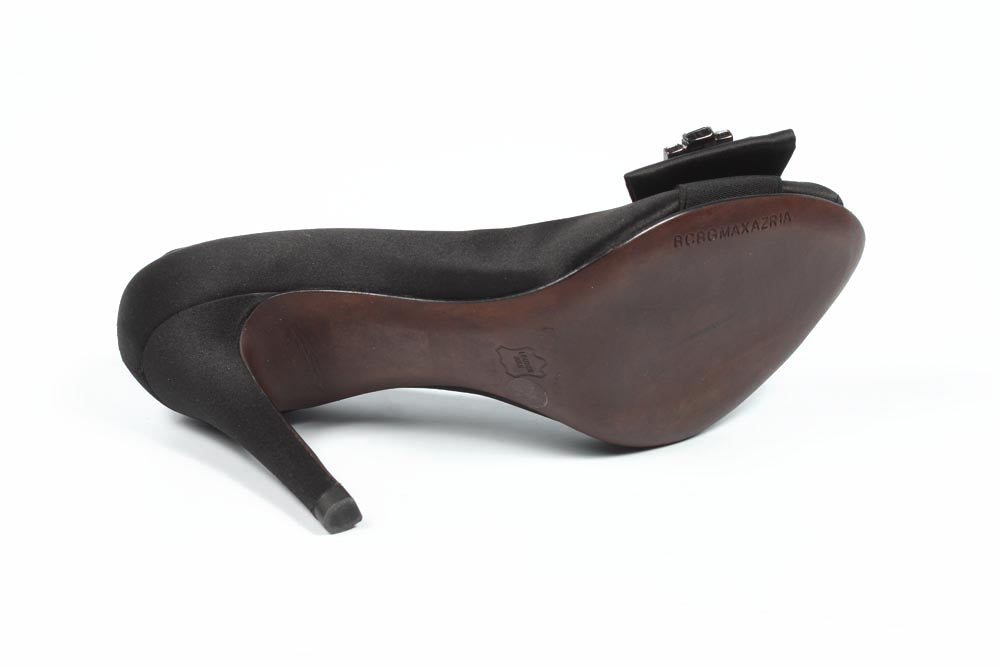 Max Azria - Décolleté da donna con punta aperta MA-ISHA BLACK