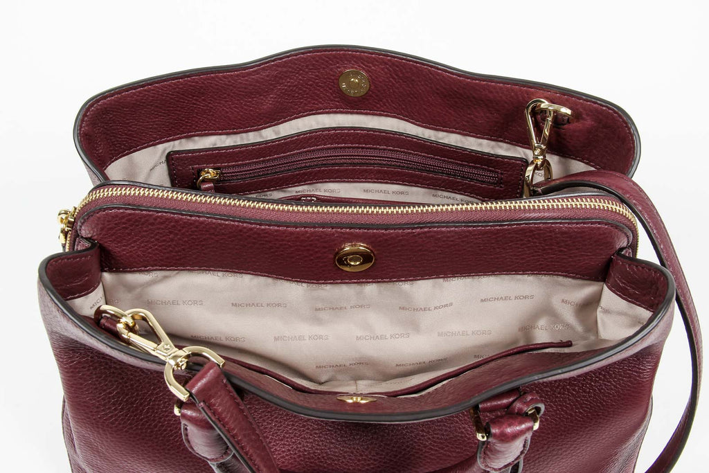Borsa a mano grande in pelle Camille da donna di Michael Kors