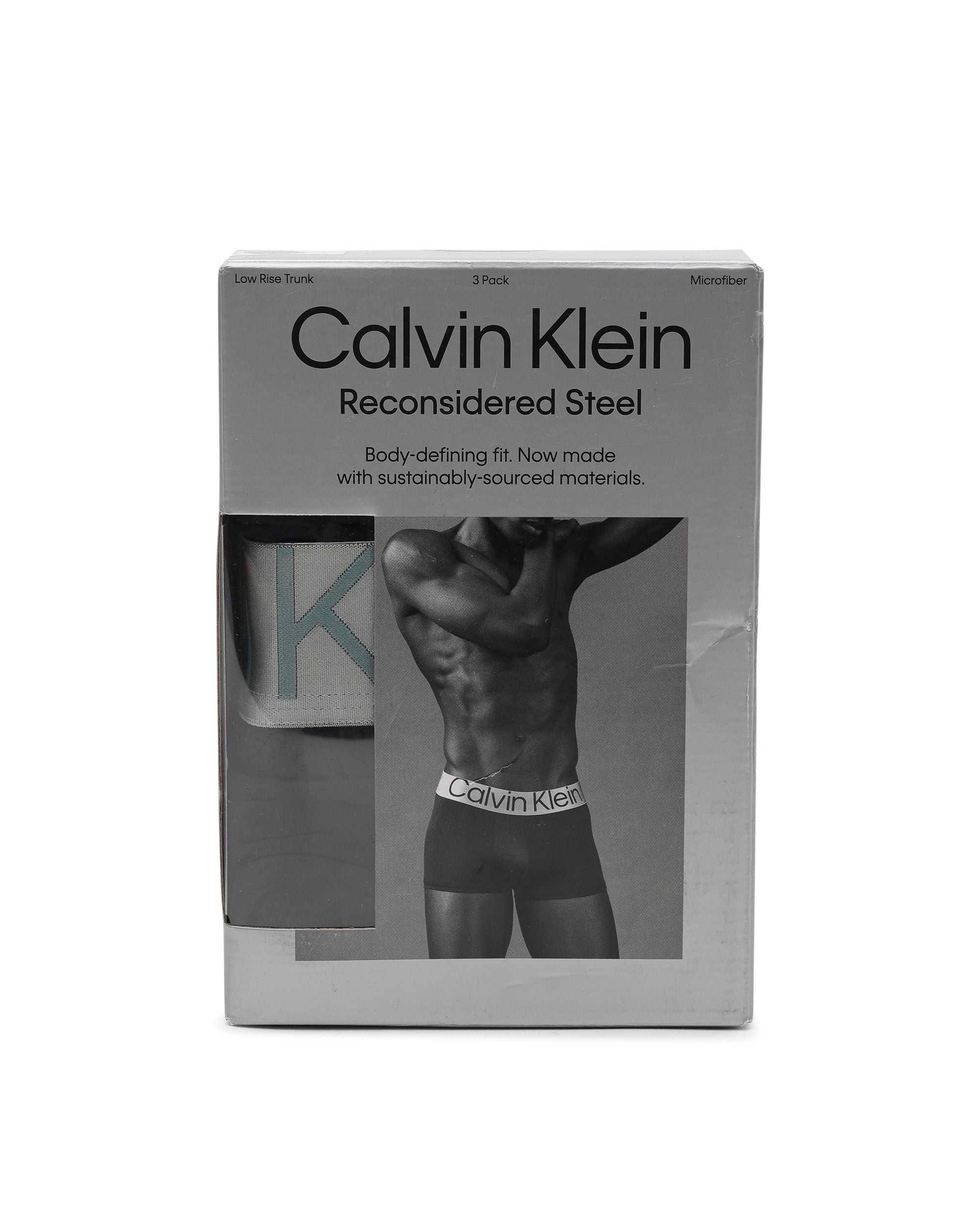 Calvin Klein Mens Low Rise Trunk 000NB3074AQTE