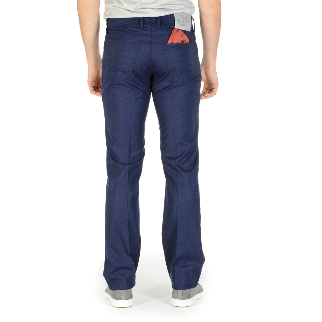 Pantaloni da uomo Jacob Cohen J620 blu