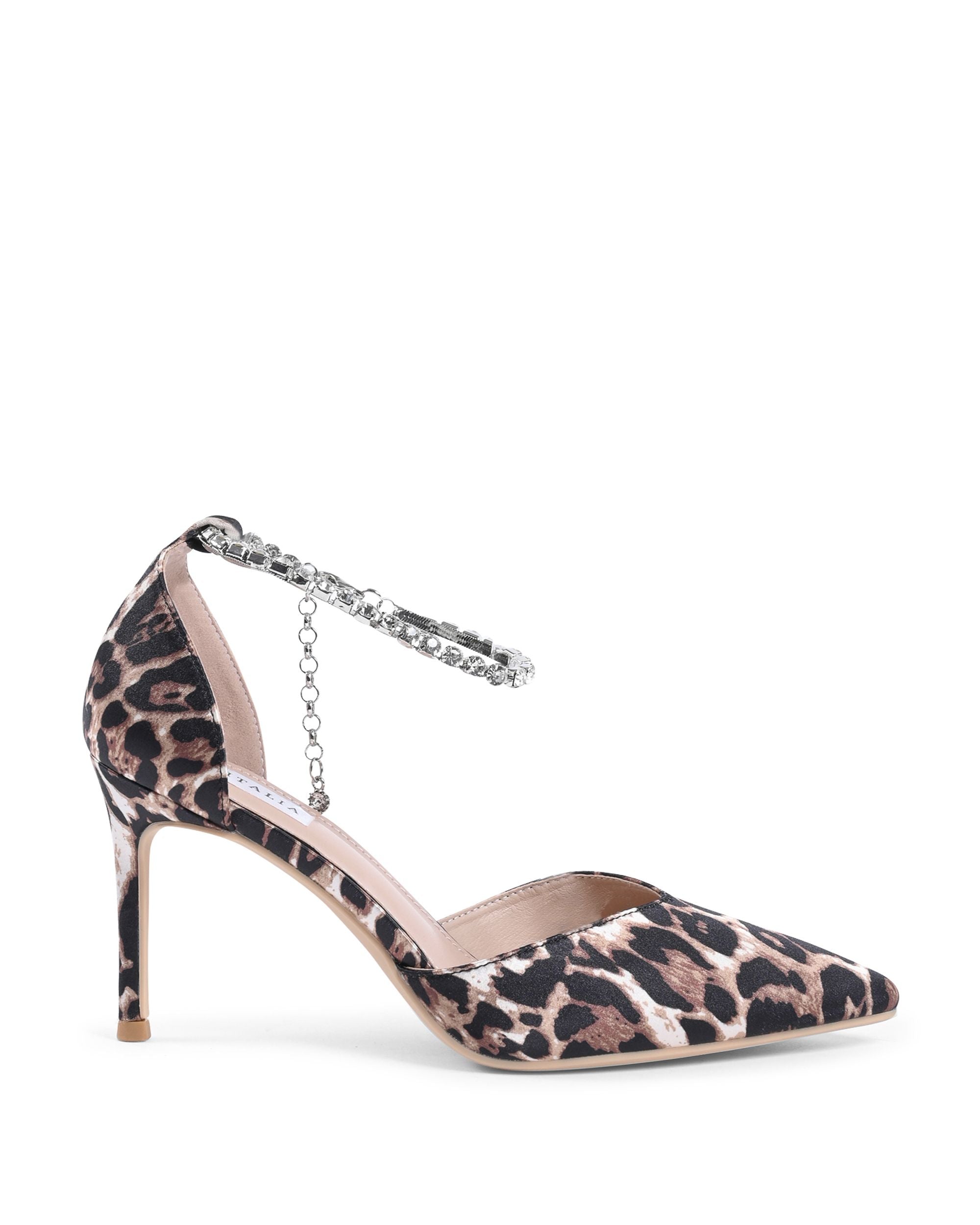 19V69 Italia Scarpe con cinturino alla caviglia da donna Leopard F2929 LEOPARDO