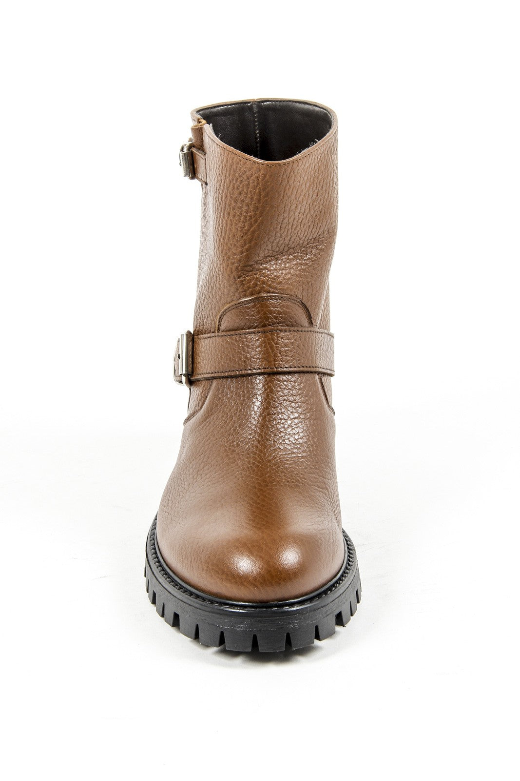Stivaletto corto da donna V 1969 Italia B1441 CERVO CUOIO