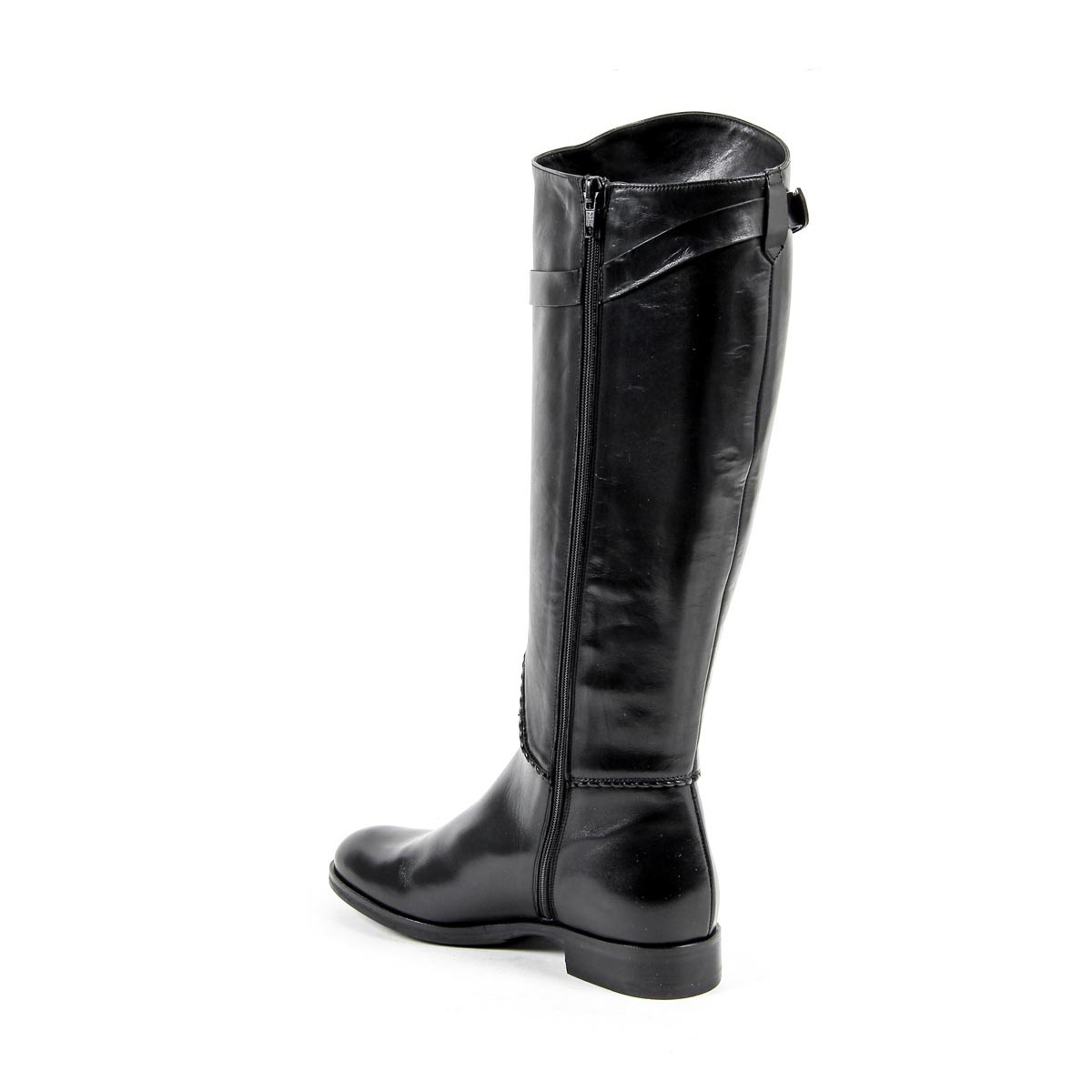 V 1969 Italia Womens High Boot B2414 VITELLO NERO