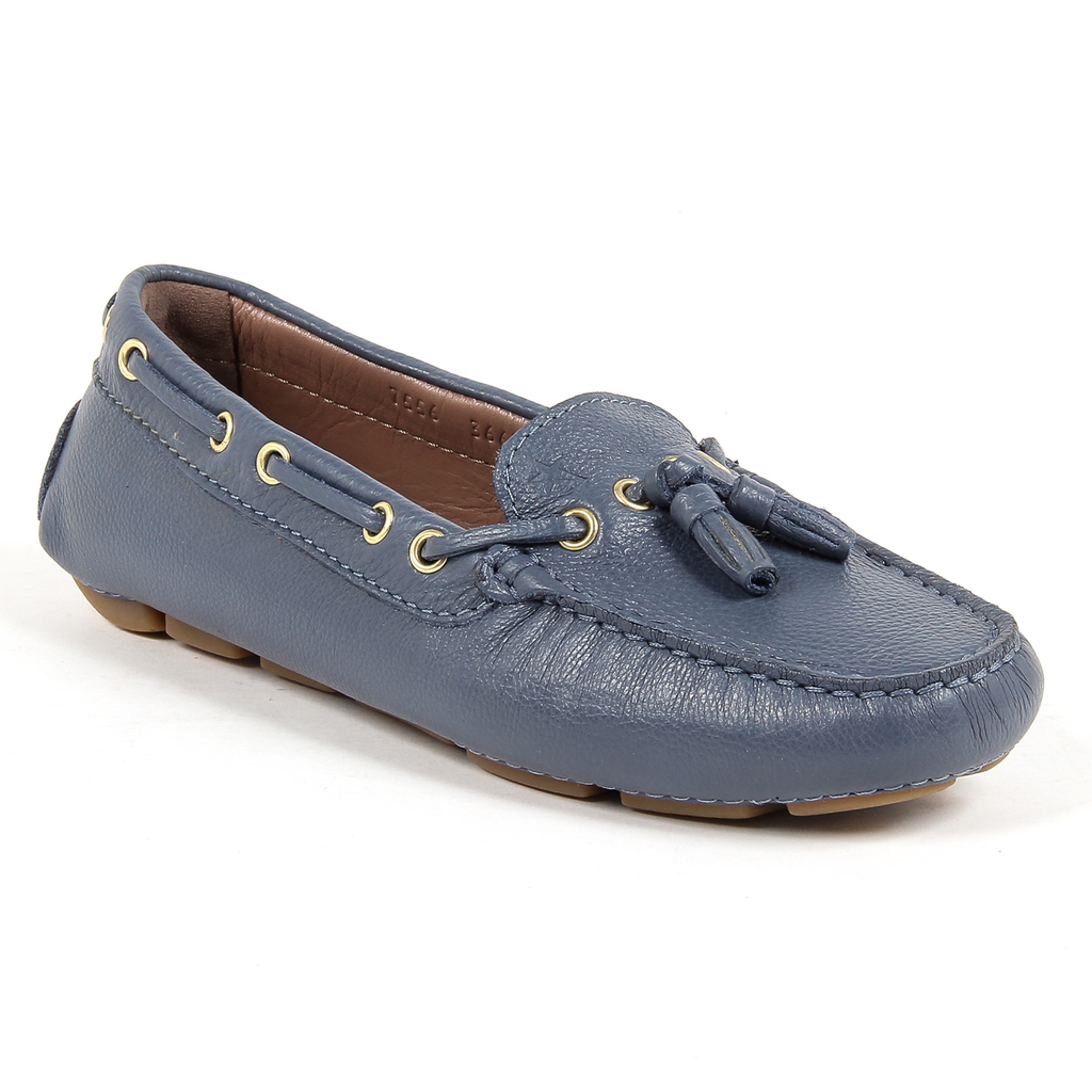 Mocassini da donna Andrew Charles Blu GIULY