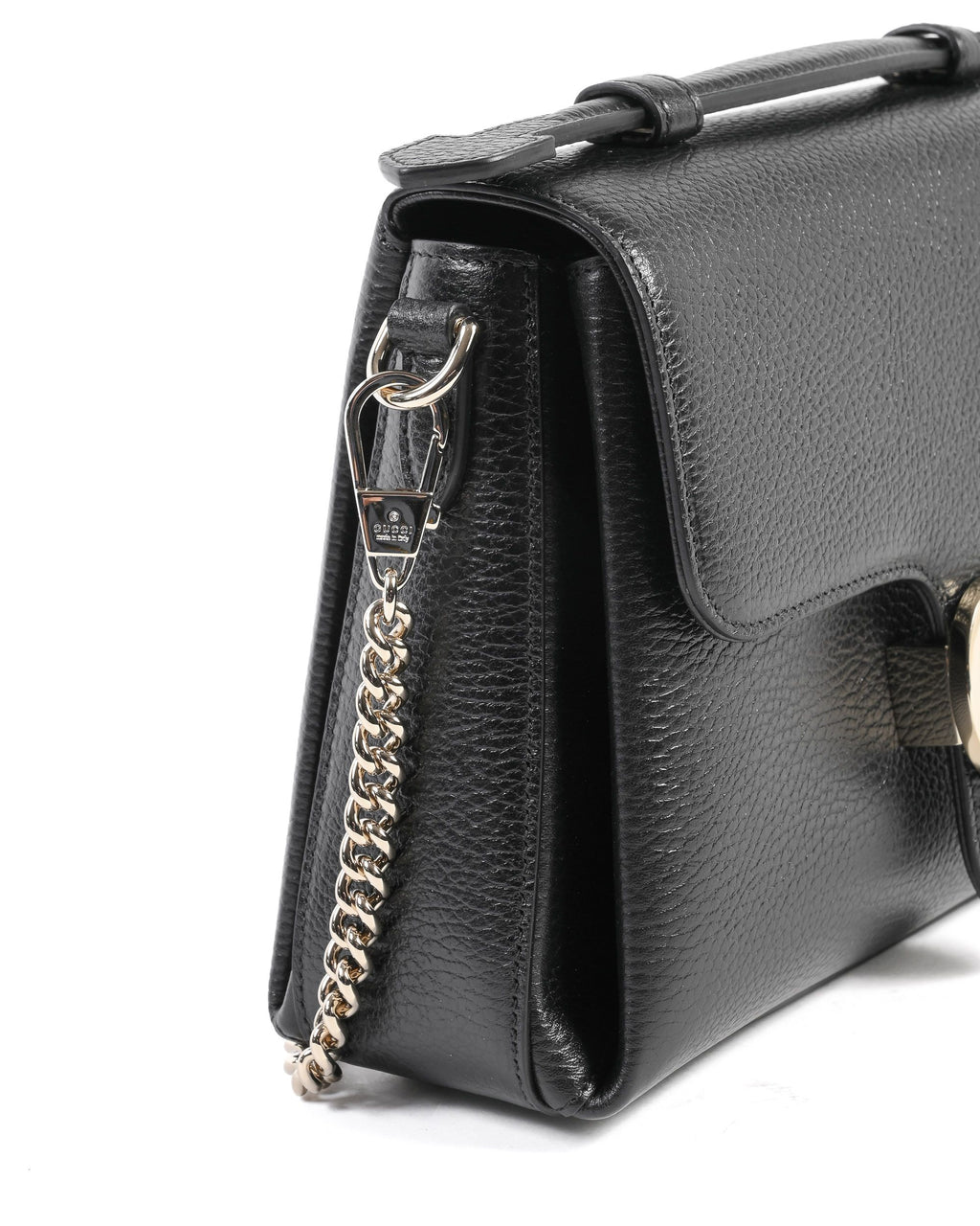 Borsa Gucci Interlocking in pelle con catena 510302 CAO0G 1000