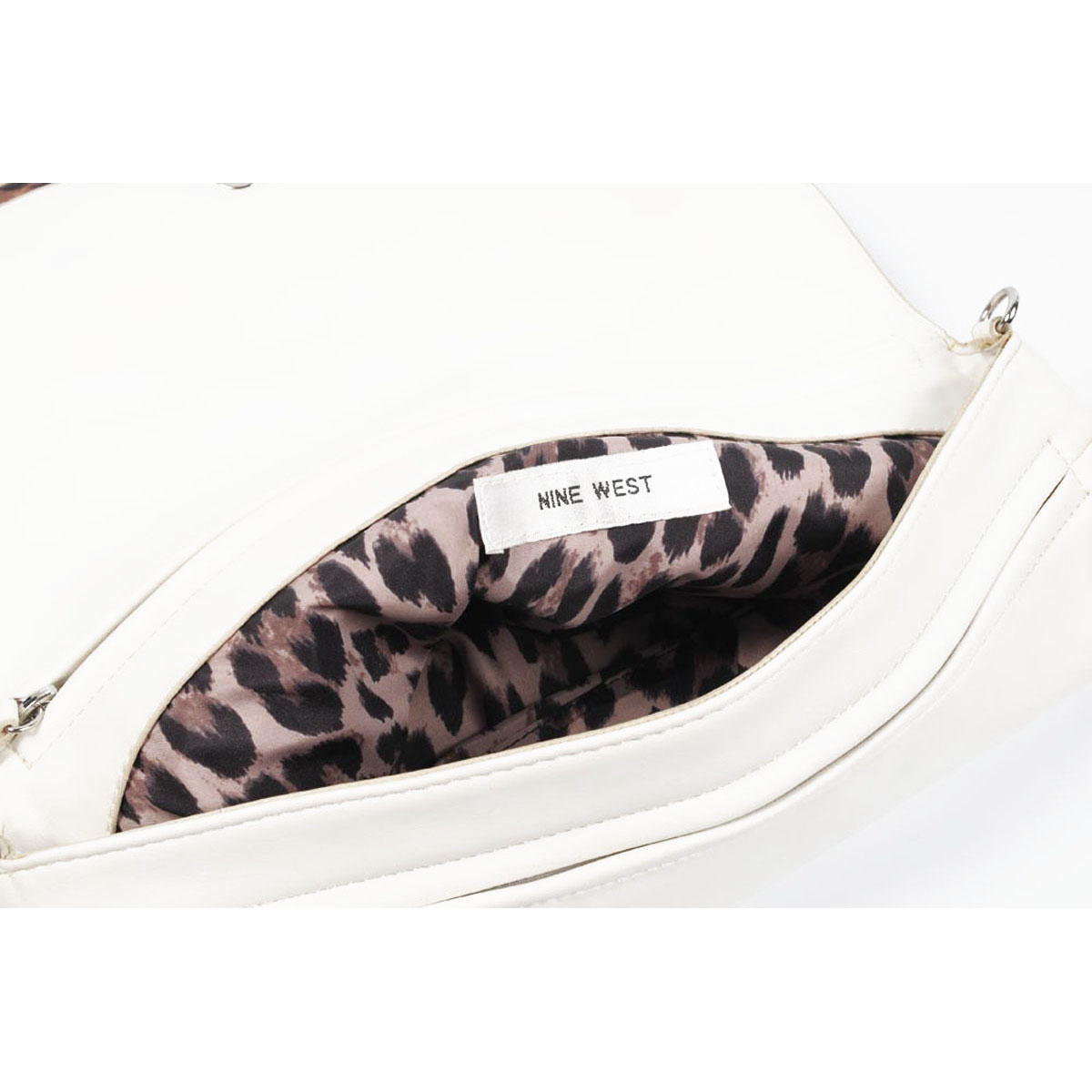 Borsa da donna Nine West 167020 WHT SILVER