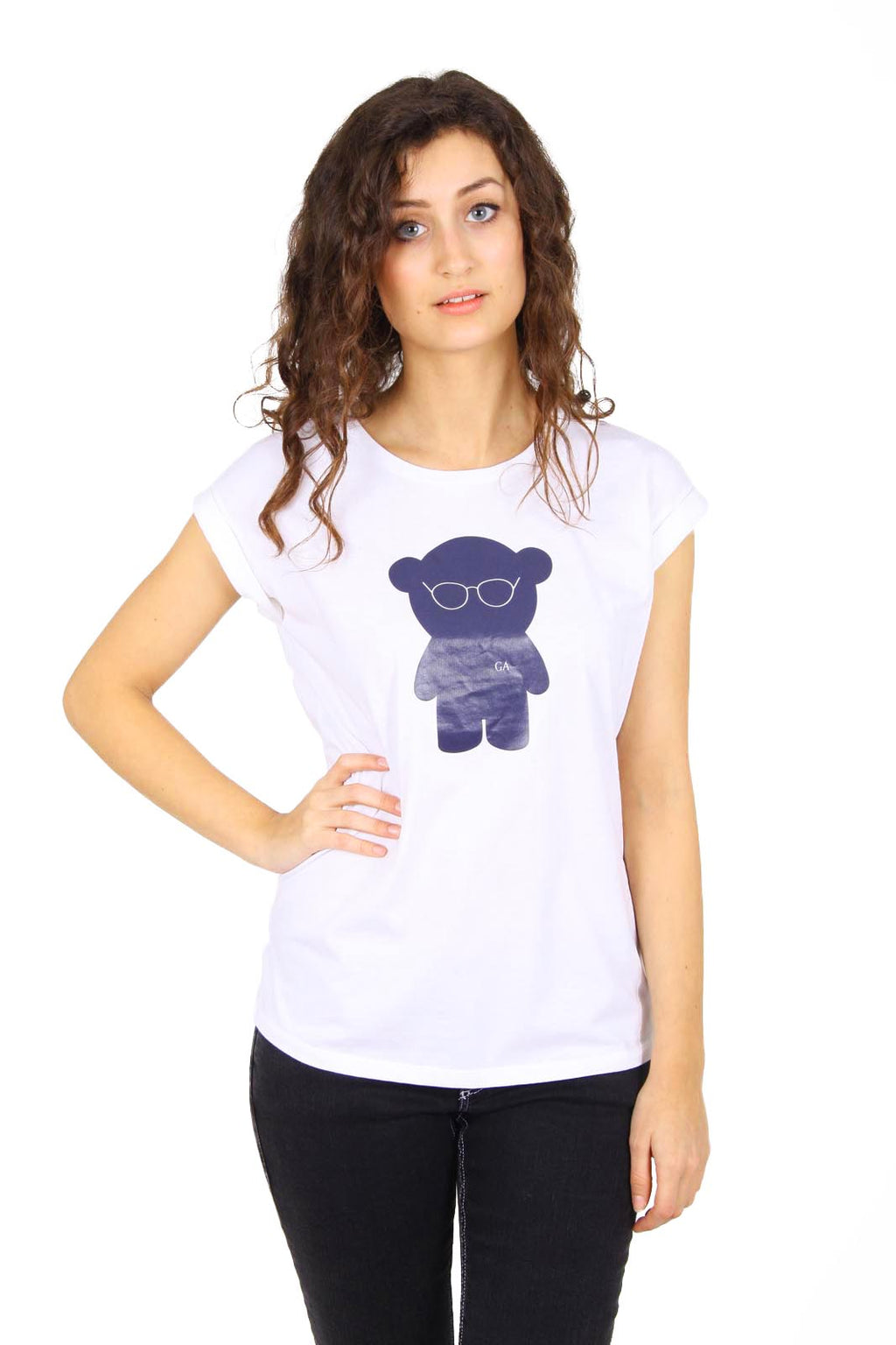 Emporio Armani t-shirt da donna manica corta AGH76 CZ 10