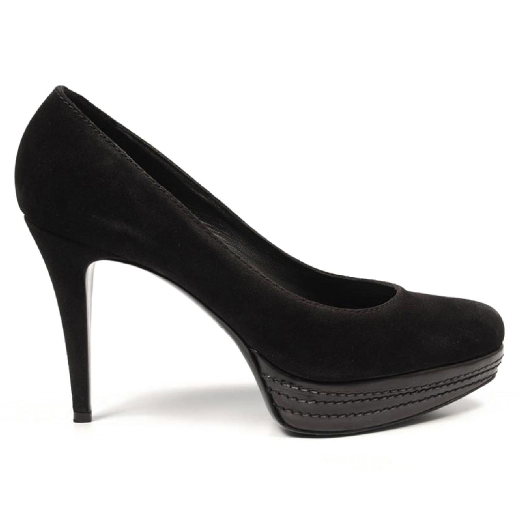 Décolleté da donna Sebastian Milano S4651 VELOUR STEEL (GRIGIO SCURO)