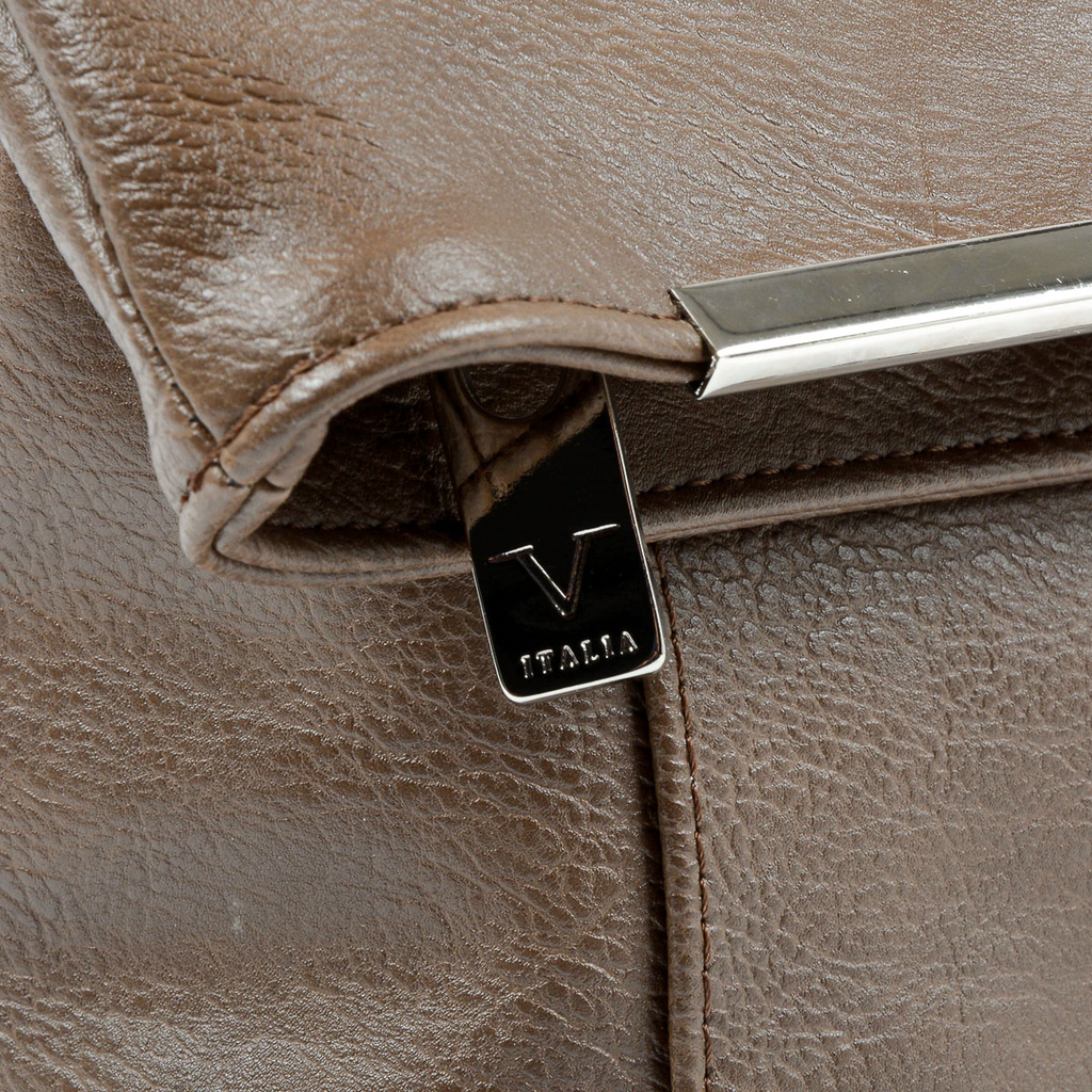 V 1969 Italia Borsa da donna Taupe STEFANY