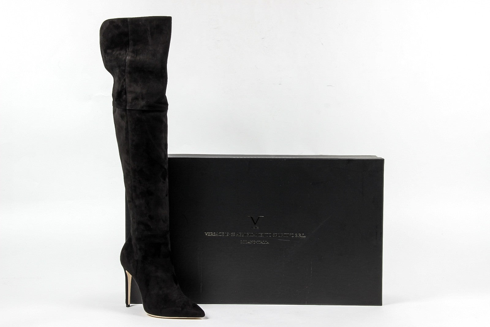 Stivale alto da donna V 1969 Italia 3103075 CAMOSCIO NERO