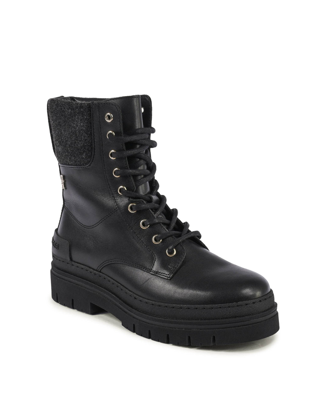 Tommy Hilfiger Stivali da donna NERO FW0FW07500BDS