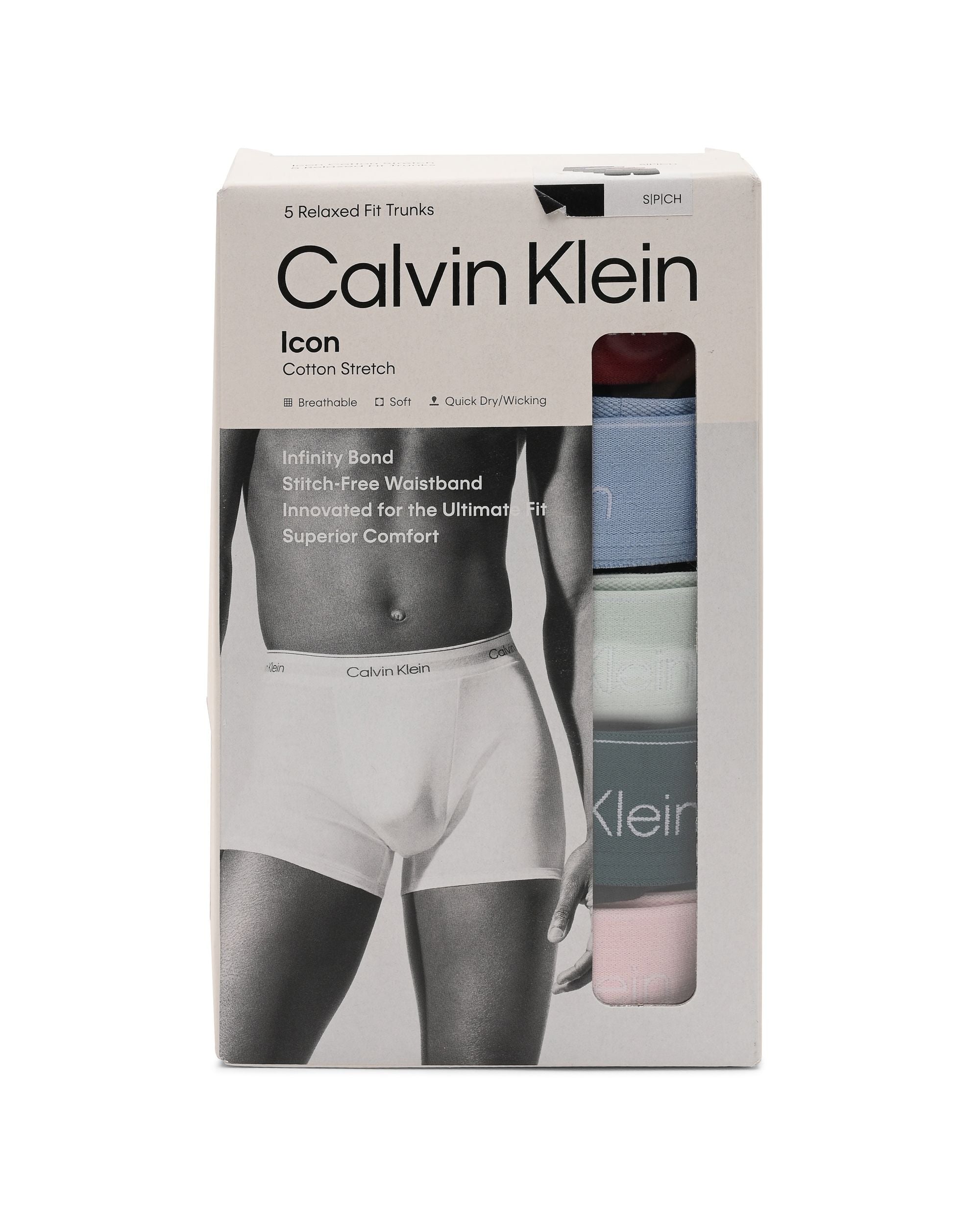 Calvin Klein Mens Trunk LV00NB44372WH
