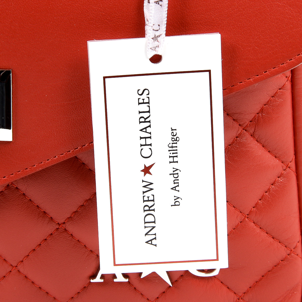 Borsa a mano da donna Andrew Charles rossa AZALEA