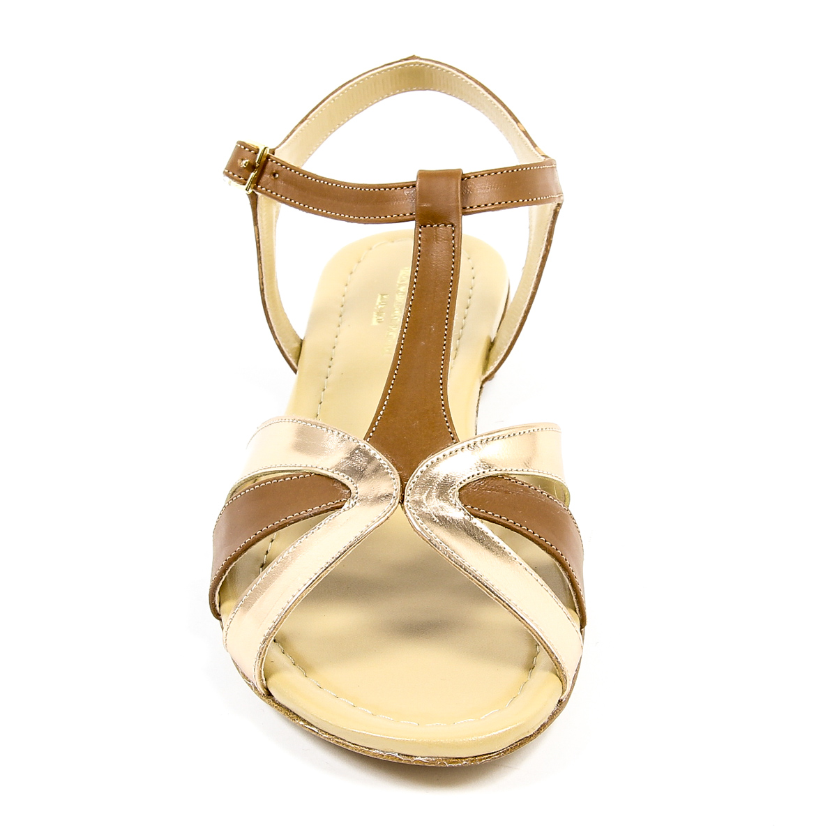 Sandalo piatto da donna V 1969 Italia