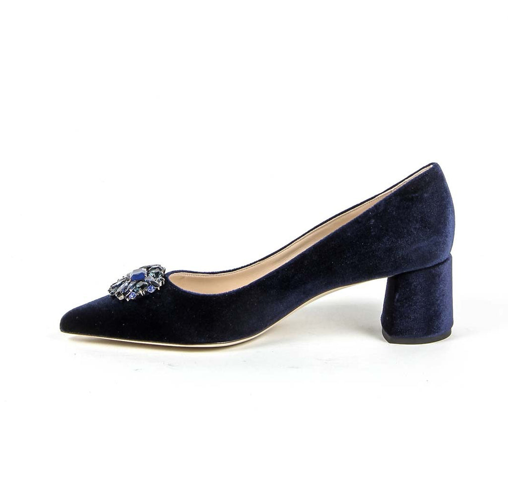 Décolleté da donna V 1969 Italia 3109244 VELLUTO BLU ROYAL