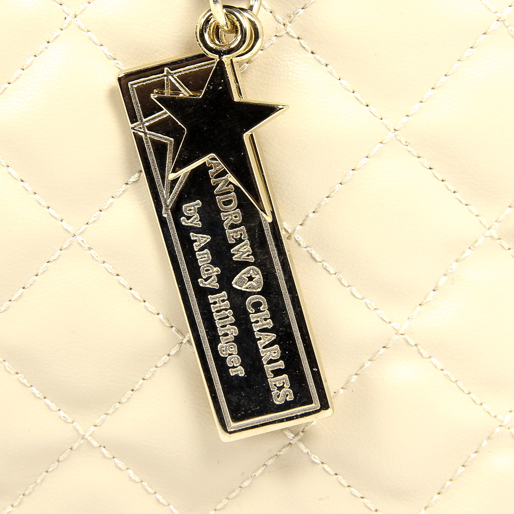 Borsa a mano da donna Andrew Charles Beige HOPE