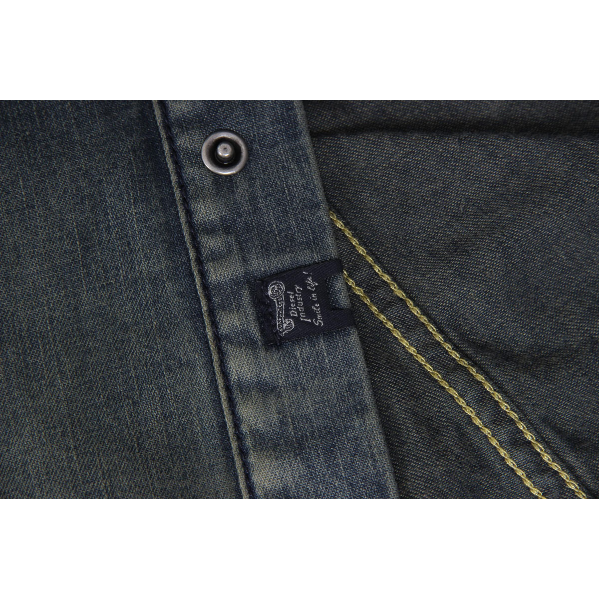 Camicia da uomo Diesel a maniche lunghe 00SD24 0IAEU 01 NEW-SONORA