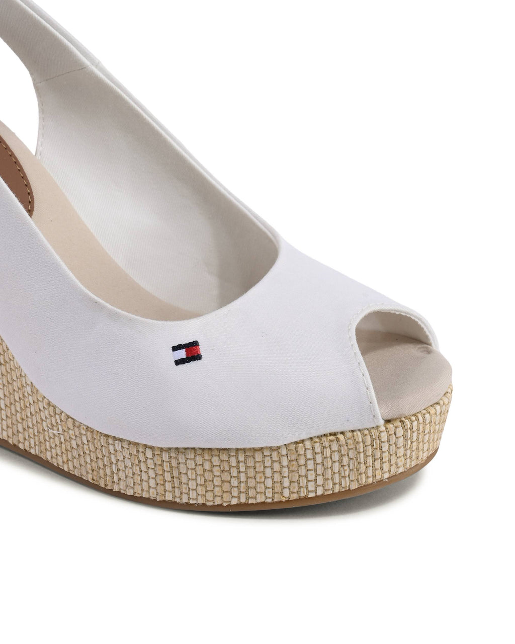 Sandalo da donna Tommy Hilfiger bianco FW0FW04789YBL
