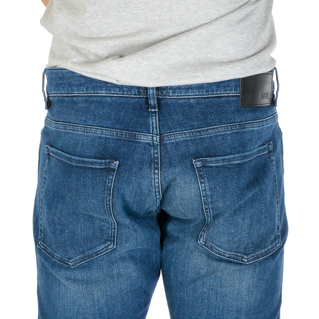 Jeans da uomo Hugo Boss blu DELAWARE