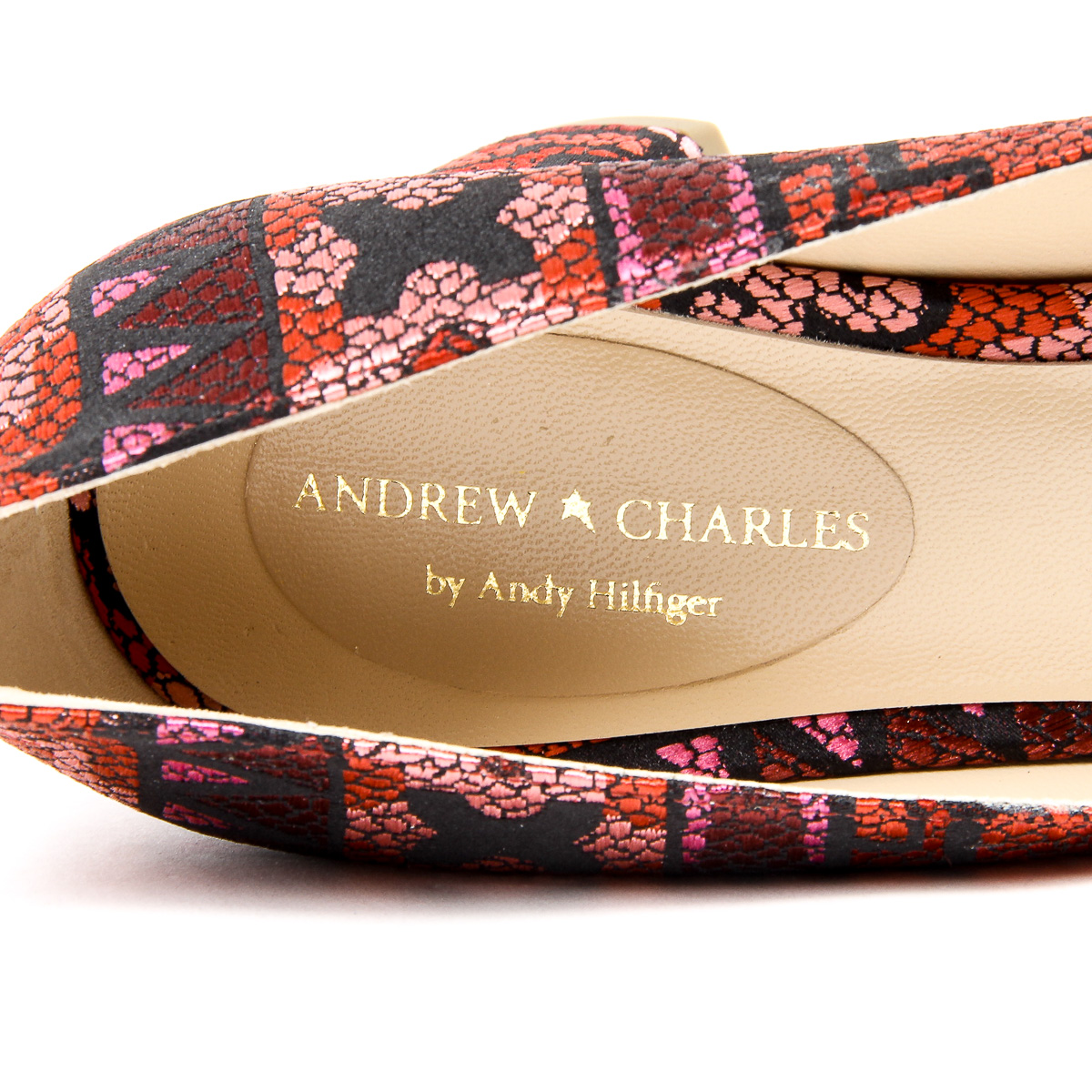Andrew Charles Scarpe da donna con tacco multicolore in EVA
