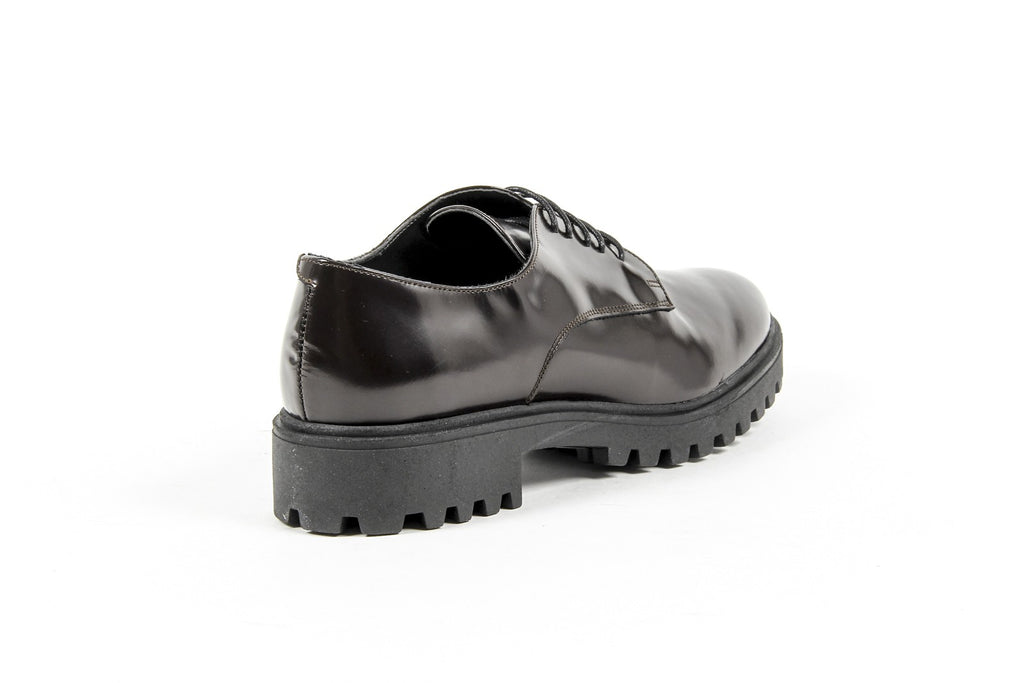 V 1969 Italia Womens Lace Up Shoe C01 ABRASIVATO MORO