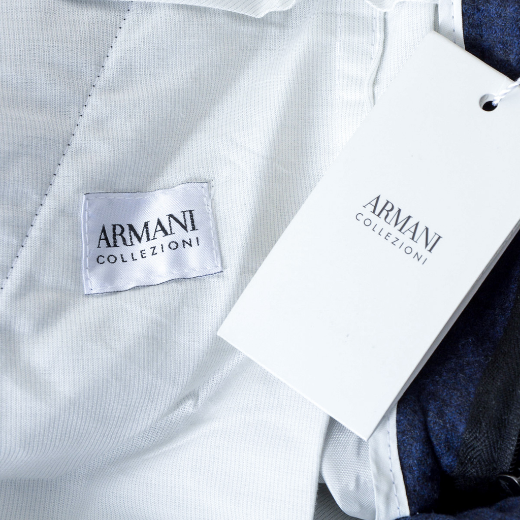 Pantaloni Armani Collezioni Uomo Blu