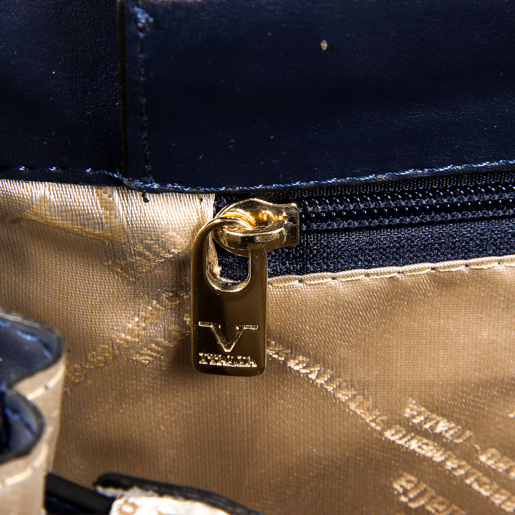 V 1969 Italia Borsa da donna blu CLELIA