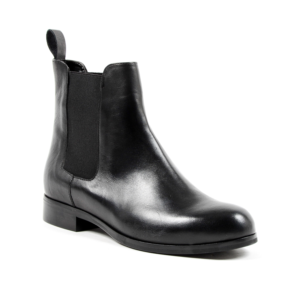 V 1969 Italia Stivaletto da donna nero ALLY