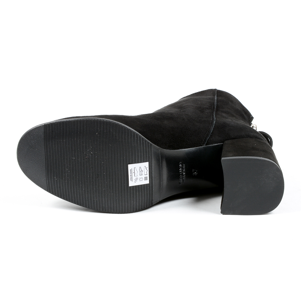 Stivaletti con tacco da donna Andrew Charles neri LINDA