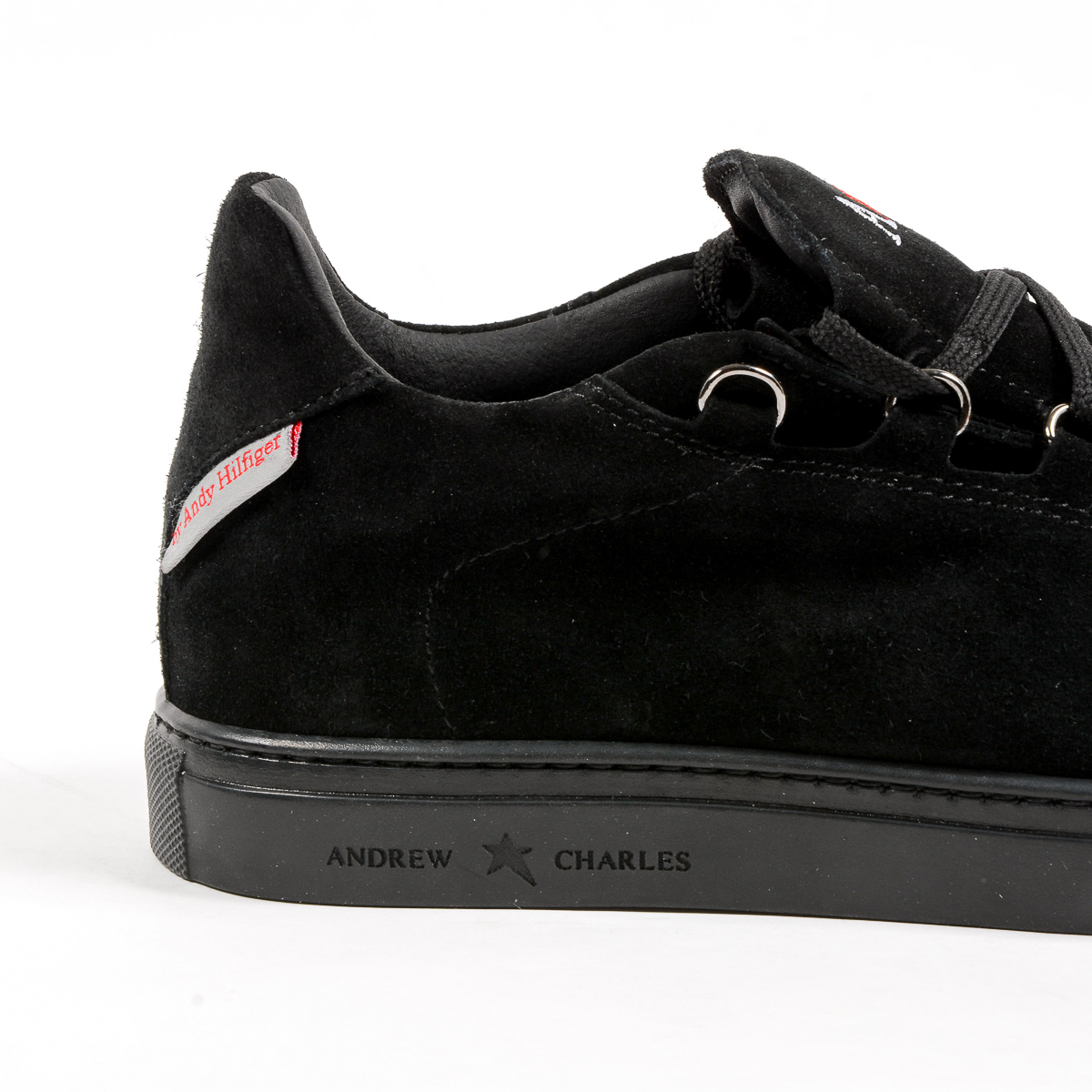 Andrew Charles Sneaker da uomo nere PRINCE
