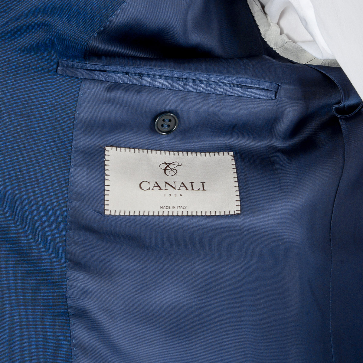 Abito da uomo Canali maniche lunghe blu