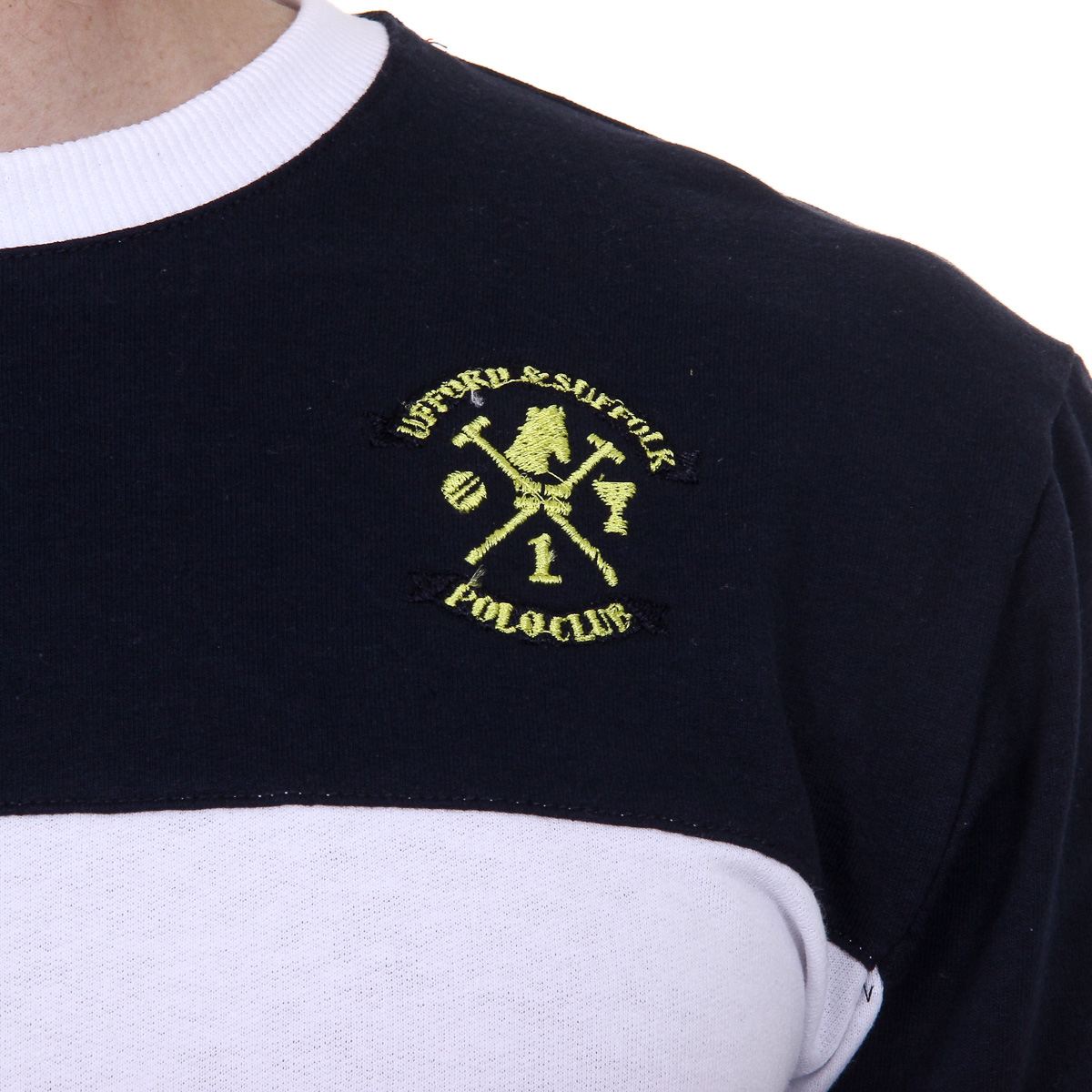 Maglione da uomo a maniche lunghe con scollo tondo Ufford & Suffolk Polo Club