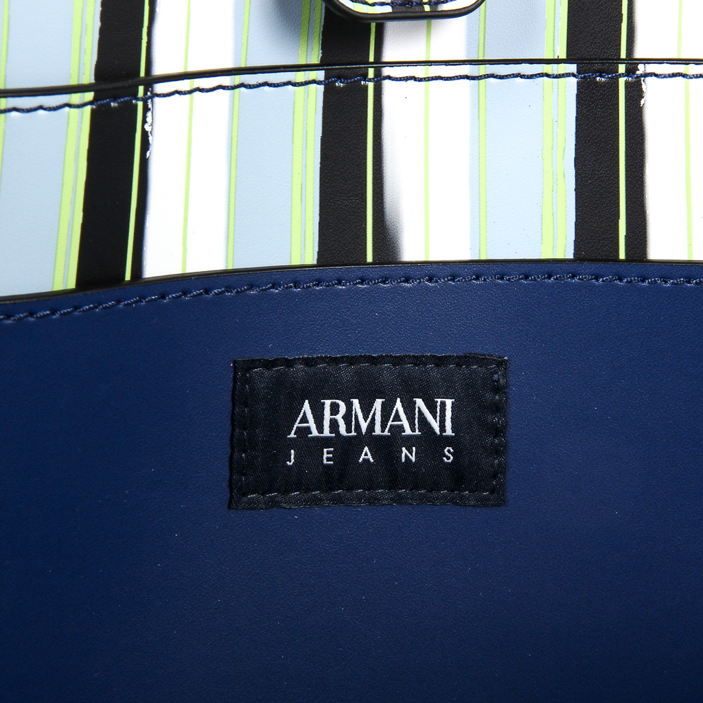 Borsa a mano da donna Armani Jeans Blu 922171 7P757 09934