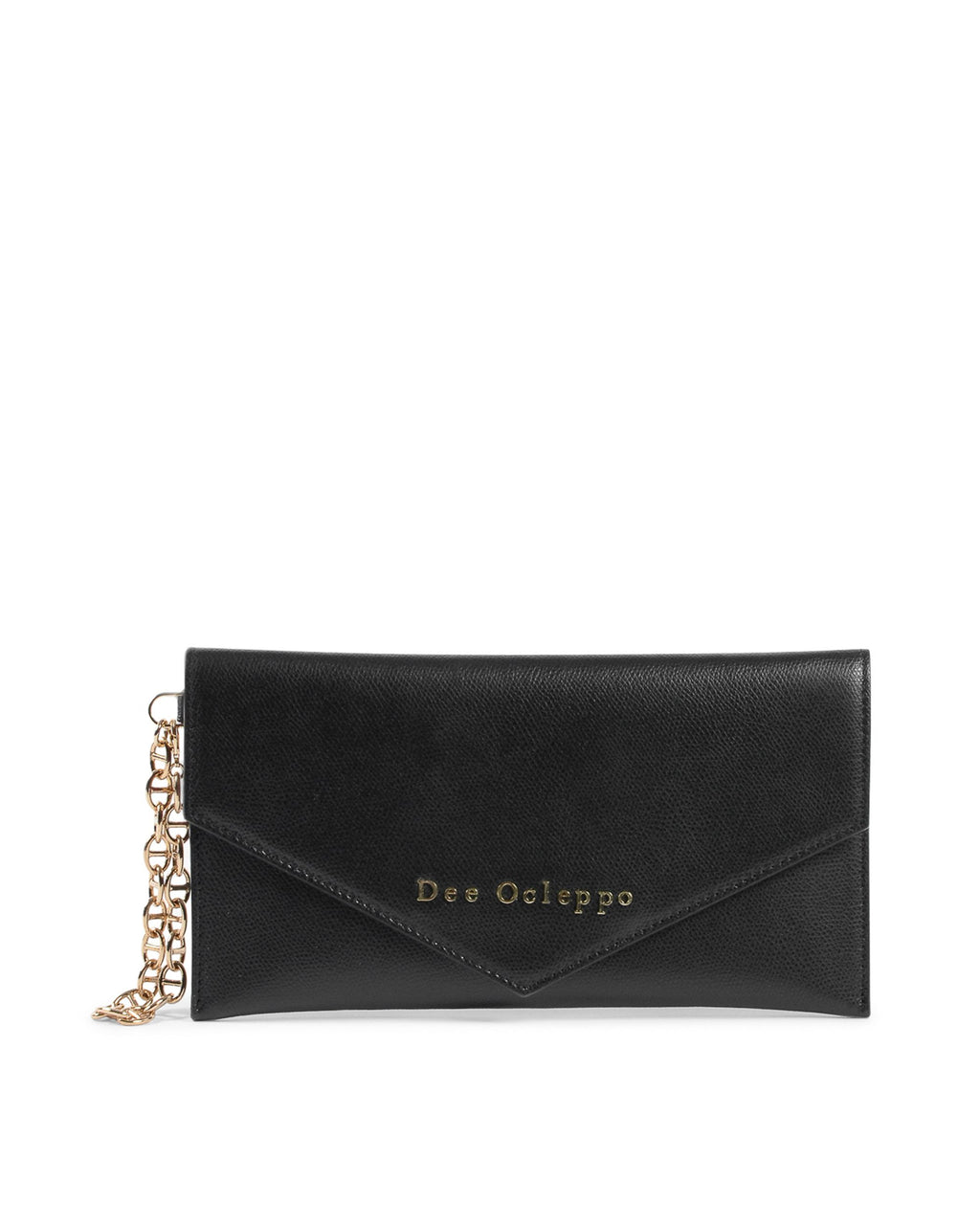 Dee Ocleppo Borsa a mano da donna DC220 LOGO PALMELLATO NERO