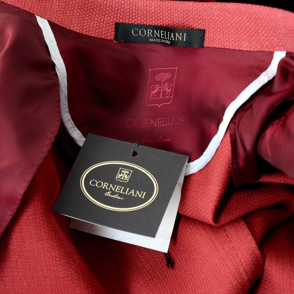 Corneliani Giacca Uomo Maniche Lunghe Corallo