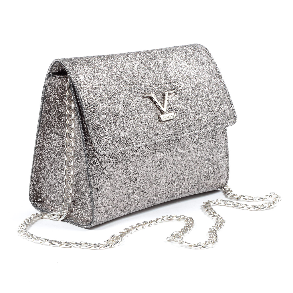 V 1969 Italia Borsa da donna argento PANAMA