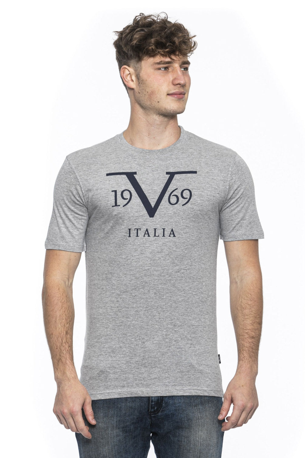 19V69 Italia T-Shirt Uomo Grigio RAYAN GREY