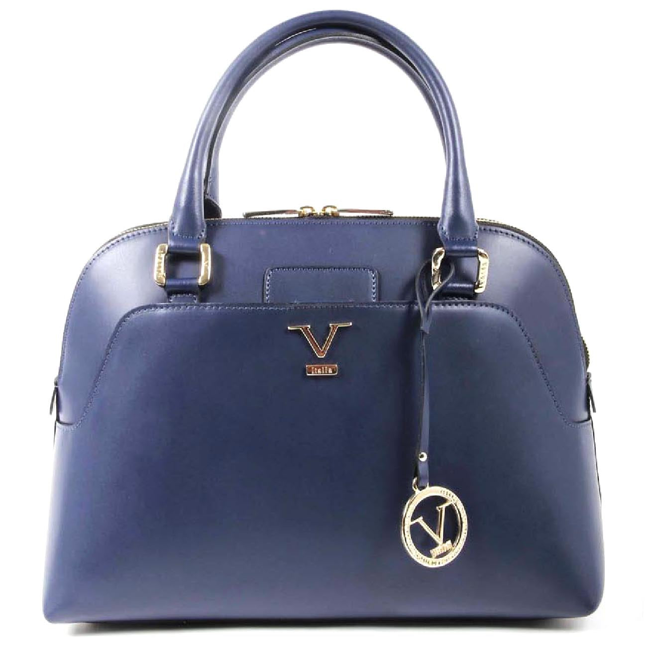 Borsa a mano da donna V 1969 Italia C151-52 RUGA BLU