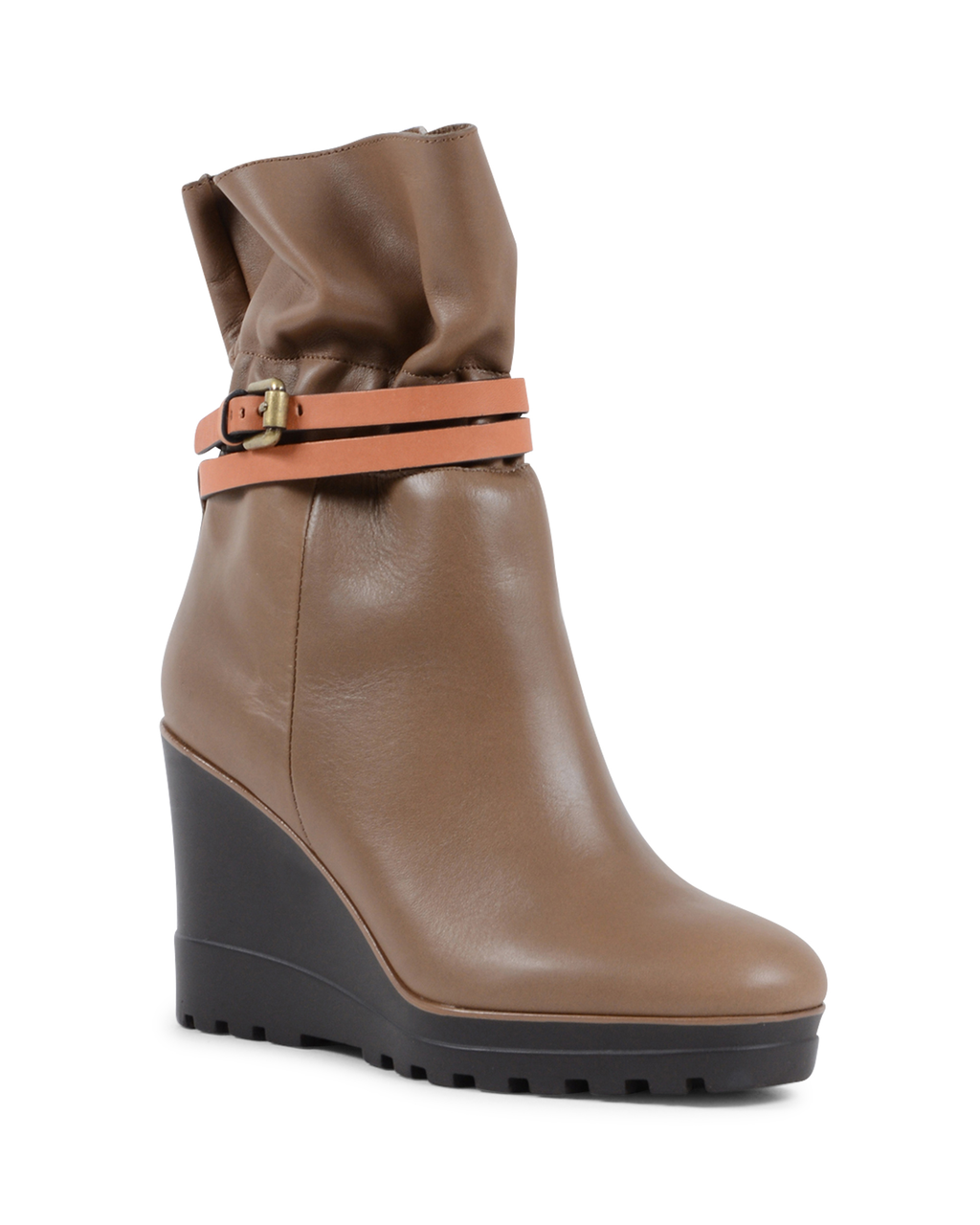 ChloÃ¨ Stivale corto da donna verde SB31111A 415 KAKY