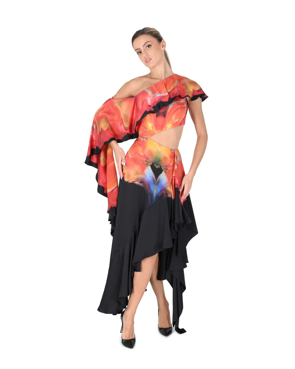 Abito da donna Alex.McQueen 757158QZAJE 1000 801