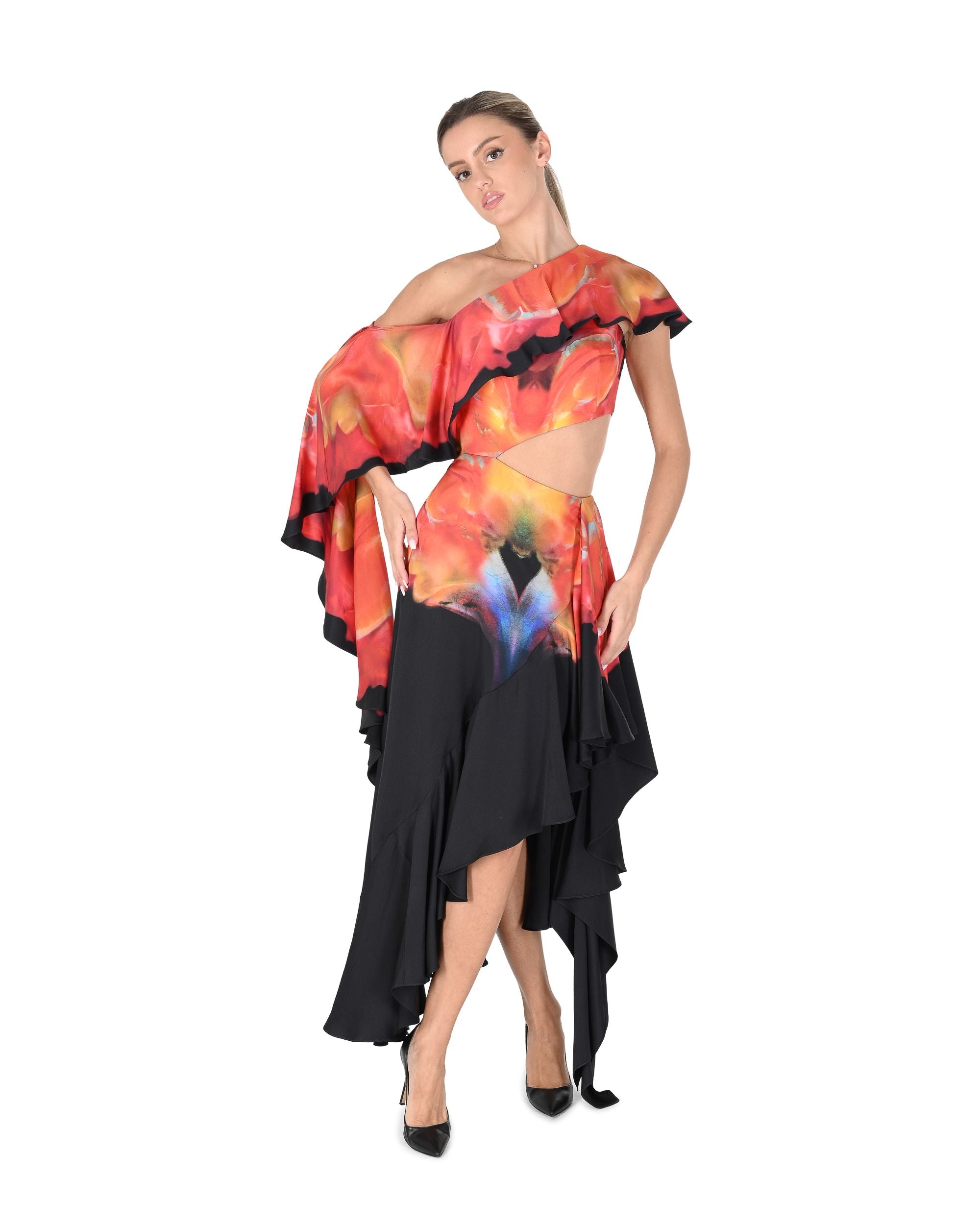 Abito da donna Alex.McQueen 757158QZAJE 1000 801