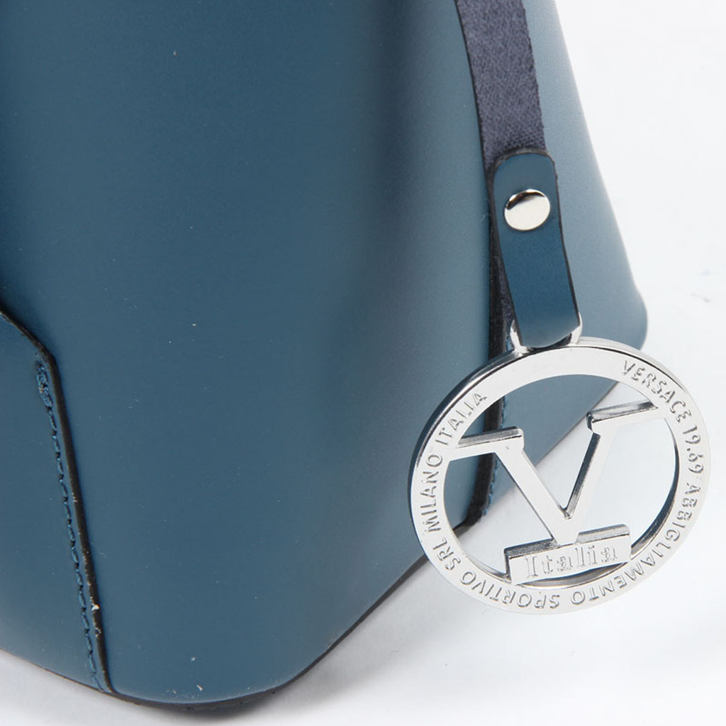 Borsa da donna V 1969 Italia V003-S RUGA PETROLIO