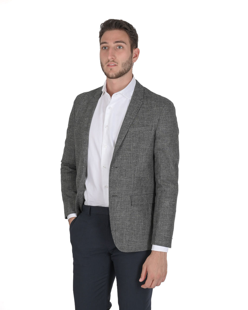 Calvin Klein Blazer da uomo grigio K10K101099657
