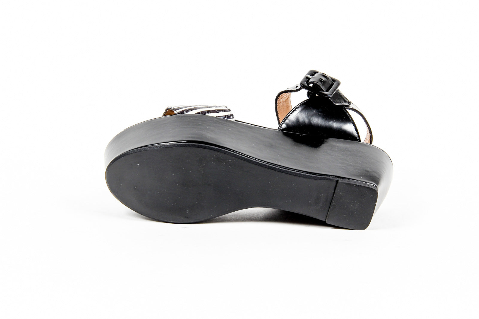 Sandalo flatform da donna Robert Clergerie Paris FRAKS RAY JAZZ NOIR DBL PDR